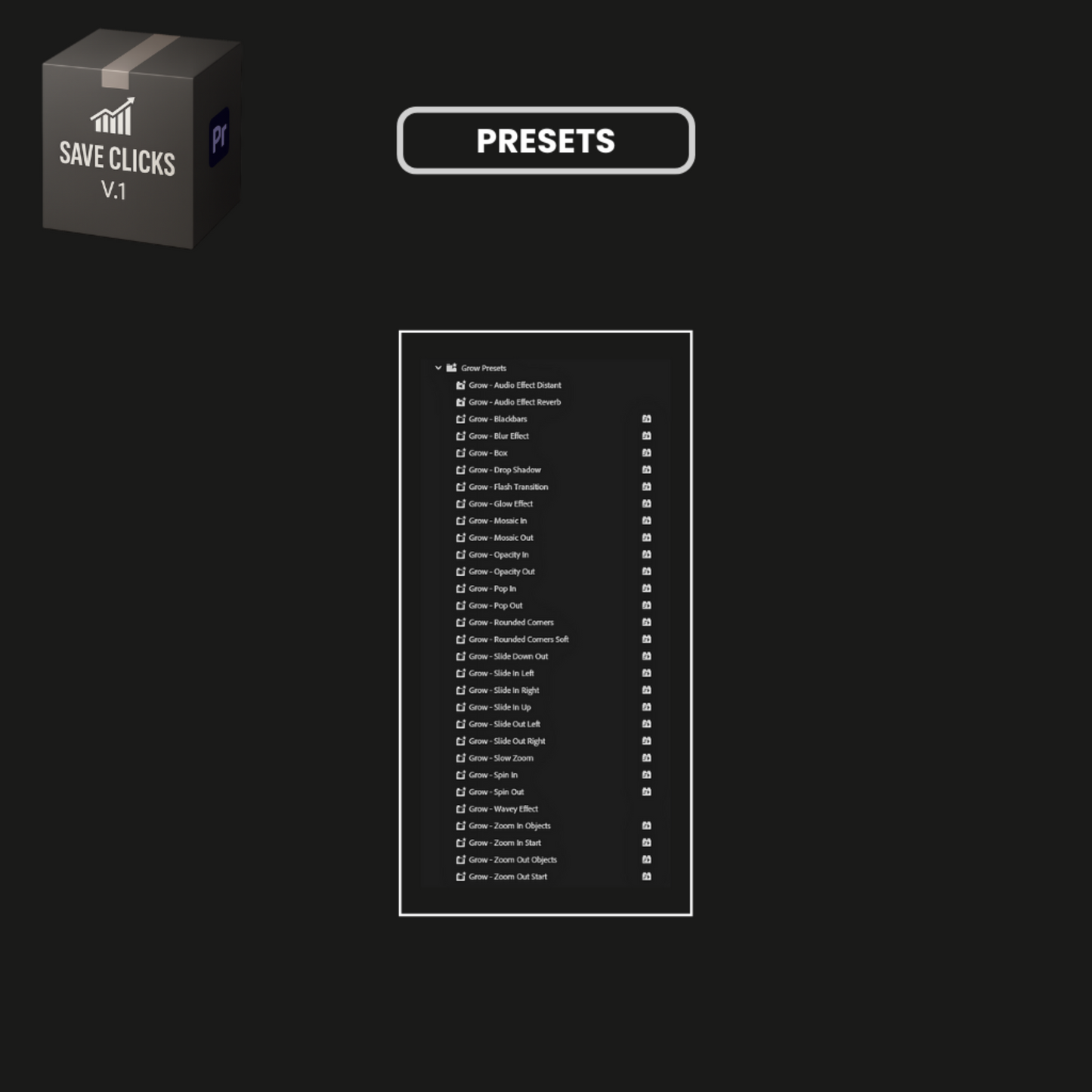 Save Clicks Presets V.1